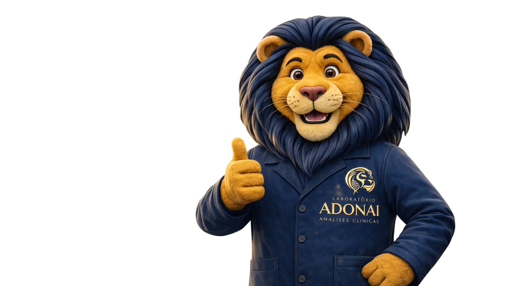 Mascote do ADONAI Análises Clínicas